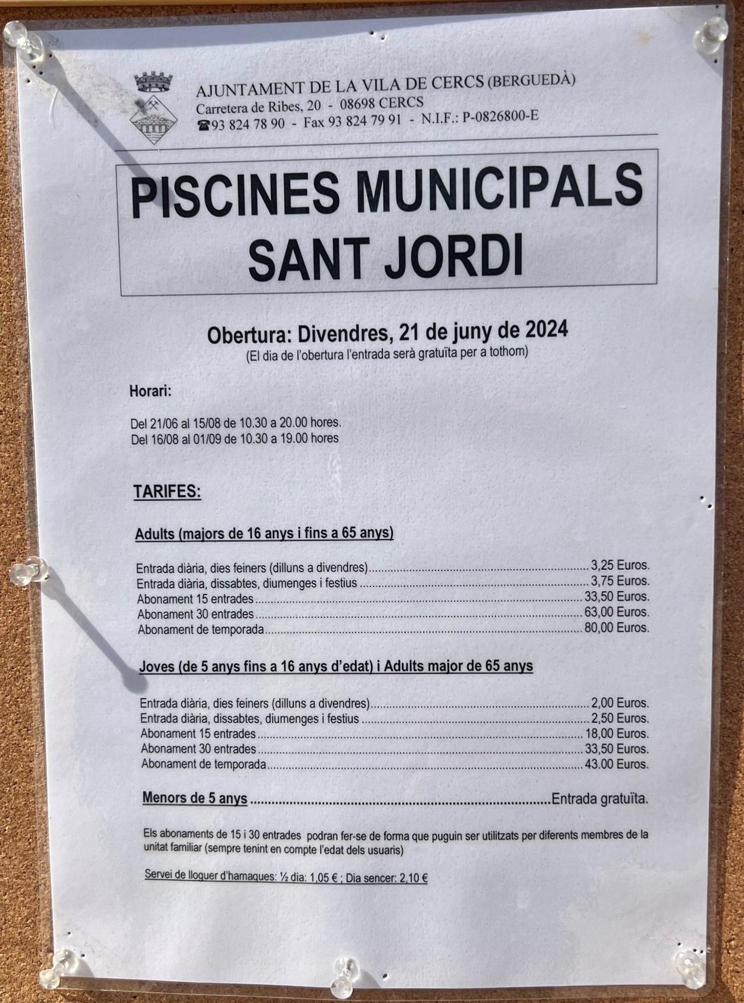 Apartament Acollidor Al Bergueda 6P Sant Jordi de Cercs Esterno foto
